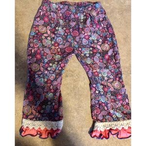 flit and glitter toddler girl pants